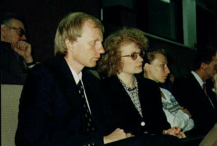 Grandchildren of Tadeusz Waewski: Tadeusz Czyewski and Olga Czyewska-Tochowicz